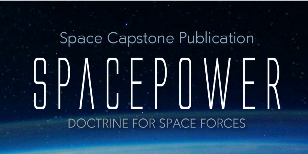 Space capstone publication spacepower doctrine for space forces screenshot
