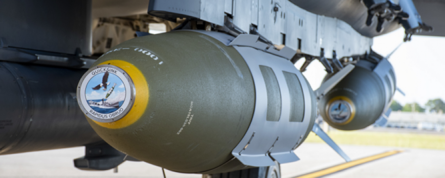 2,000-pound GBU-31 Joint Direct Attack Munitions