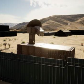 An artist's rendering of the THOR high power microwave system (Air Force Research Laboratory)