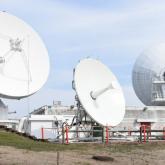 The Wideband Satellite Communications Operations Center at Fort Meade, Md., supports U.S. military and allied users around the world. Credit: U.S. Army